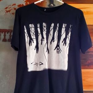 Staind Rock Concert 2021 T-shirt Large Unisex